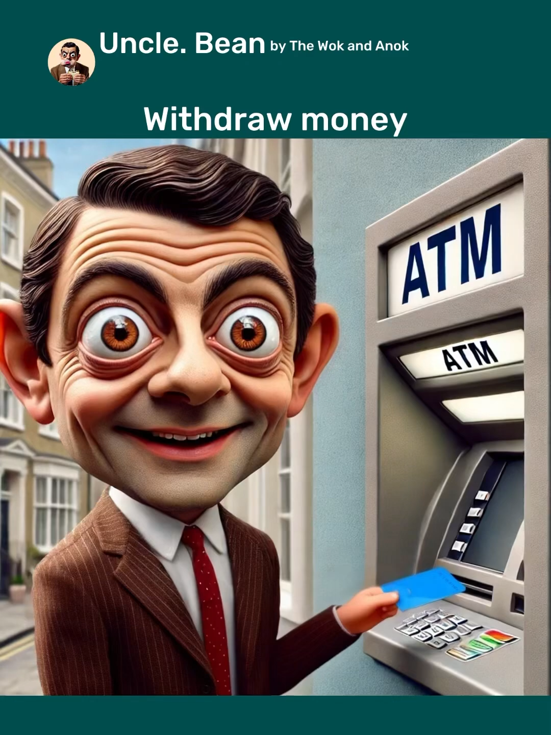 Mr Bean ATM Cash Machine Ai No Brainer #fyp #foryoupage❤️❤️ #forypupage #foryoupageofficial #aitrends #brainrot #funnytiktok #shorts #aicomedy #mrbean