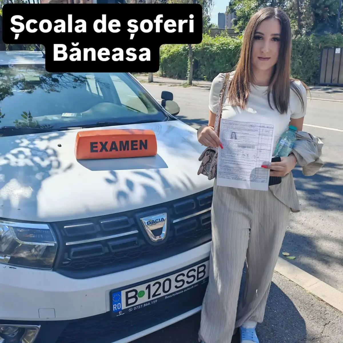 Astăzi este despre categoria B. Felicitări Dinu Alina,Gheorghe Ramona. Să le stăpâniți sănătoase și fără evenimente. 💪💪💪🚗🚗🚗 www.scoala-baneasa.ro