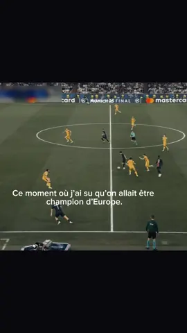 Ce moment où j’ai su que le PSG allait être champion d’Europe #psg #championsleague 