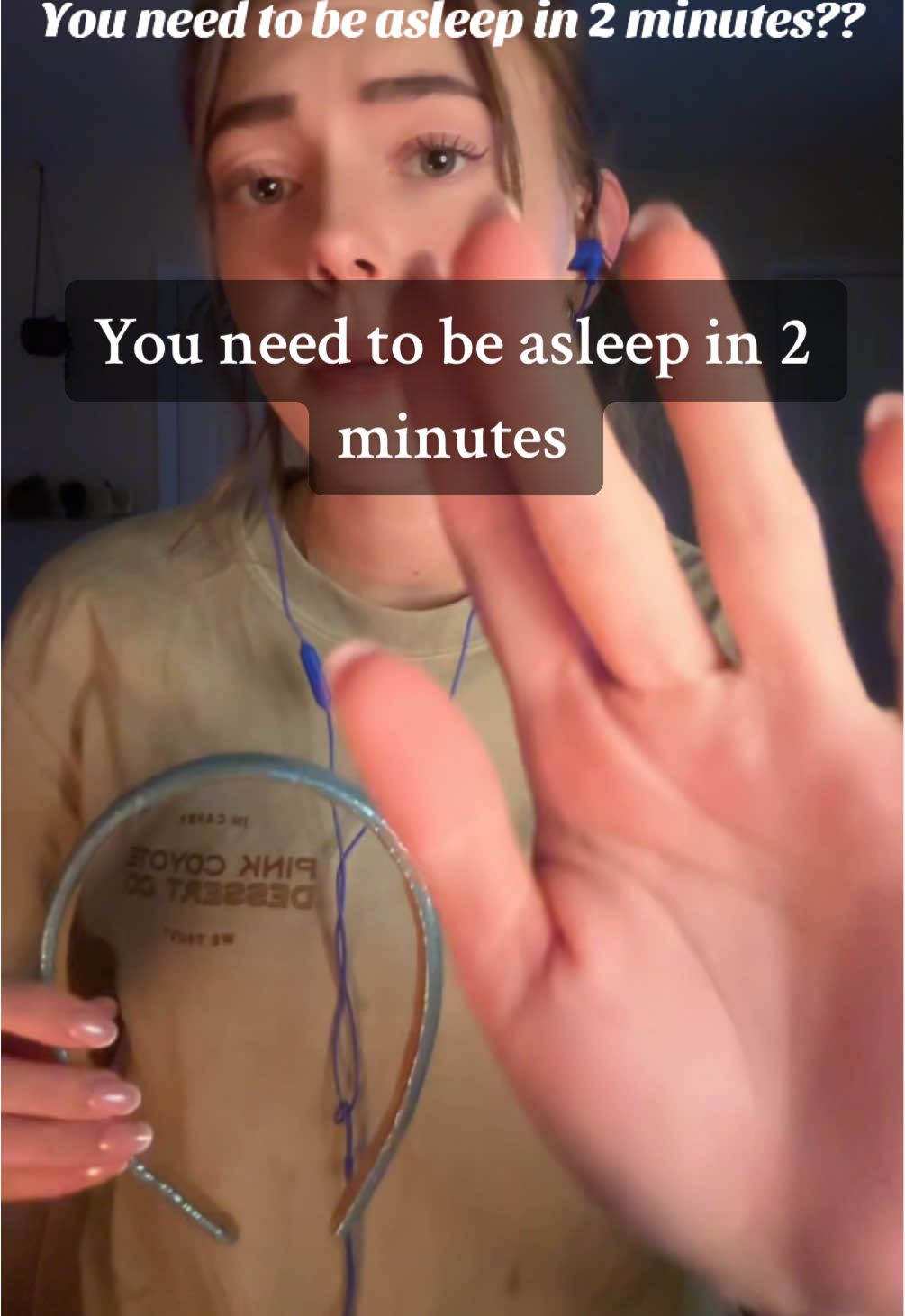 Two minutes to fall asleep? #asmr #asmrsounds #asmrvideo #fyp 