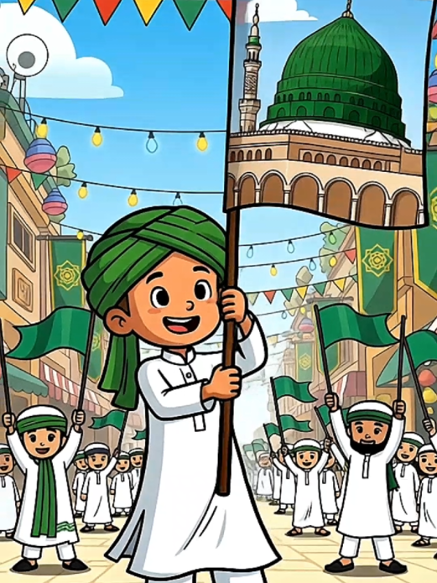 Sarkar Ki Amad Marhaba | Muslim Kids Animation 2025 Sarkar Ki Amad Marhaba | Muslim Kids Animation 2025       Celebrate the blessed day of 12 Rabi-ul-Awwal with joy and love for our beloved Prophet ﷺ. This special moment, 