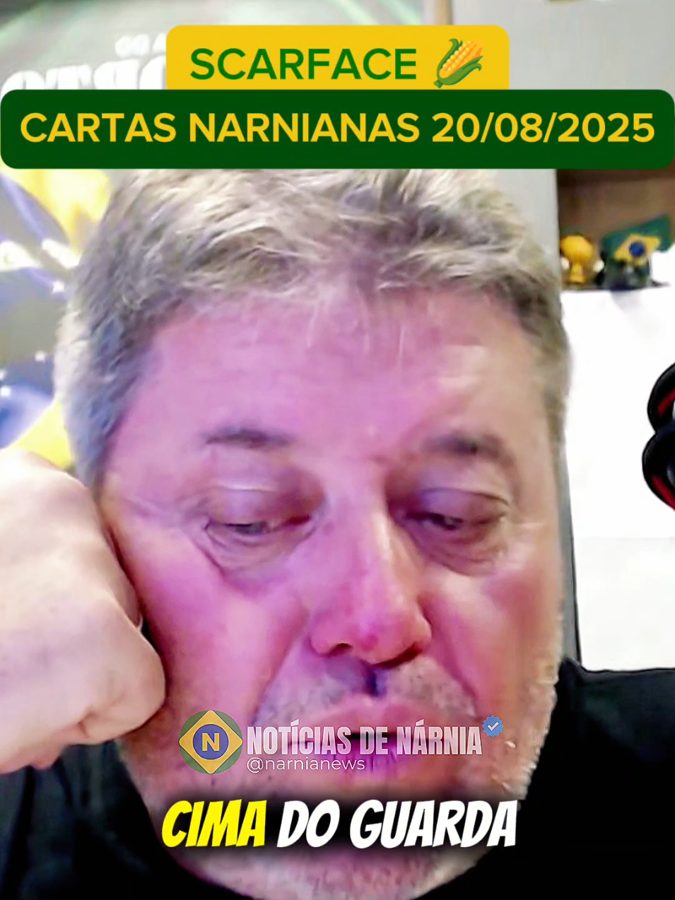 CARTAS NARNIANAS 20/08/25. SCARFACE  Desdobramentos, Pastor Sandro Rocha. #desdobramentos #pastorsandrorocha #narnianews #pastorsandrorochaoficial 