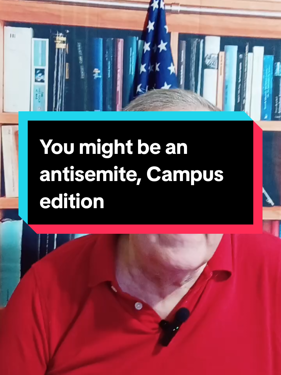 You might be an antisemite,  campus edition #antisemitism #jefffoxworthy #october7 #dei #colonizers 