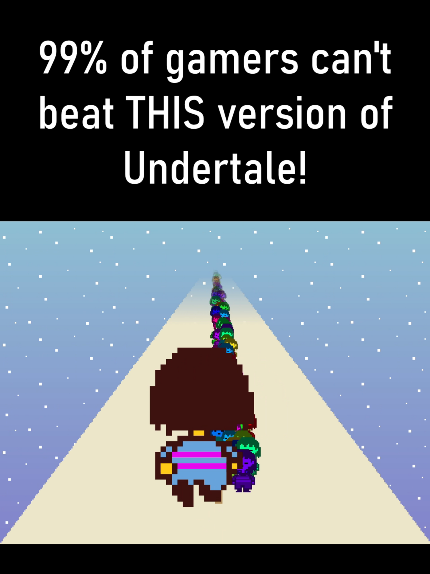 99% of players can't beat THIS version of Undertale #undertale #brainrot #adhd #tobyfox #comedy #fyp