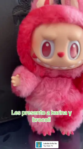 LES PRESENTO A KARINA Y A BROCOLI #labubu #LABUBU #labububigintoenergy #labubulove 