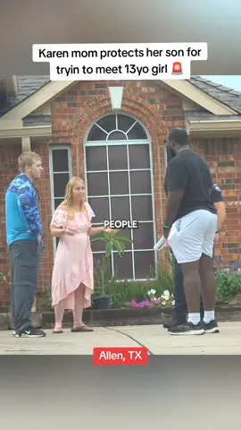 Karen mom protects her son for trying to meet a 13yo girl 🚨 #edpwatch #jidion #predcaught #caught #cops 