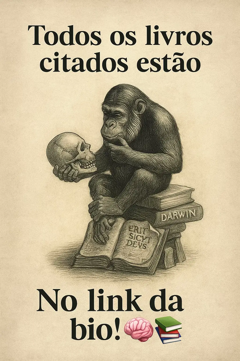 Todos os livros citados na página estão na bio!