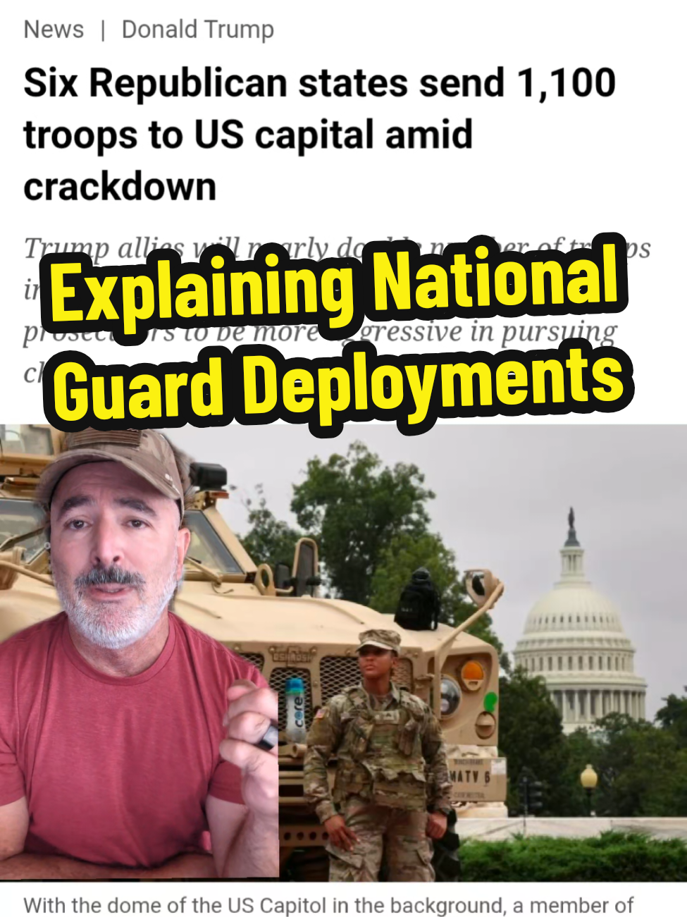 #greenscreen #nationalguard #deployment #military #arrested 