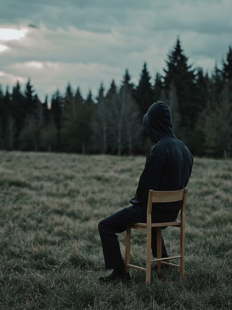 A Moment of Pure Loneliness A man sits alone in an endless field — no words, no movement, just silence and the soft touch of the wind.This isn’t just a video… it's a feeling.The stillness, the distance, the isolation — this is what loneliness truly looks like.#Watch till the end and feel it. #NoDialogue #JustEmotion #loneliness #cinematicshort #solitudem83 #hoodieman #silentvideo #emotionalscene #deepvibes #aestheticvideo #tiktokfilm #sadvideo #poeticgerman #shortfilmvibes #emptiness #sadness #Snowfall #SEA #divertido #daily