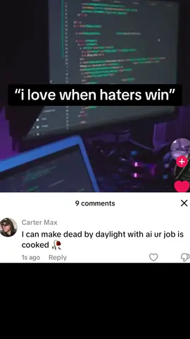 I love it when haters winn - haters winning core #hatecore #deadbydaylight 
