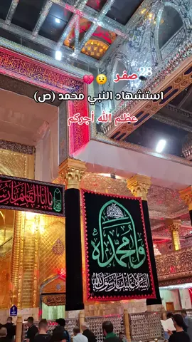 #٢٨صفر_شهادة_الرسول_الأعظم_محمد  #يارسول_الله❤🥀 #عظم_الله_اجورنا_واجوركم  #وفاه_النبى_محمد_صلى_الله_عليه_وسلم #اللهم_صلي_على_نبينا_محمد 