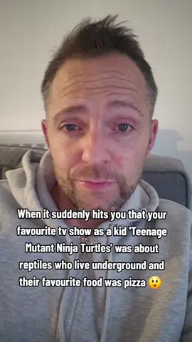 'Teenage Mutant Ninja Turtles' was essentially about reptiles living underground and eating pizza 🍕 #reptilian #teenagemutantninjaturtles #conspiracy #pizza #fyp 