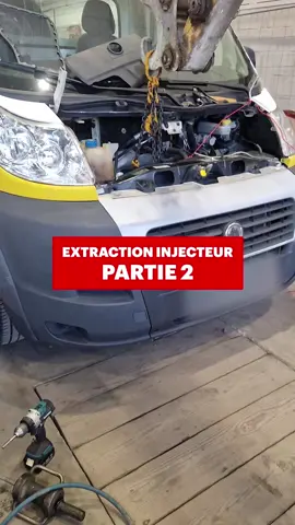 Partie 2  Avec un vrai spécialiste ,le travail est un jeu d'enfant. @Extraction injecteur bougie service pro, rapide et de qualité.  #fiat  #ducato  #paris  #spécialiste #viral 