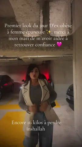 Le plus beau look qu’une femme puisse porter, c’est la confiance en elle 🤍 Et aujourd’hui, je le porte enfi « Un look du jour », mais surtout un pas de plus dans ma renaissance ✨ #confidence #plussizefashion #lookoflove #mode 