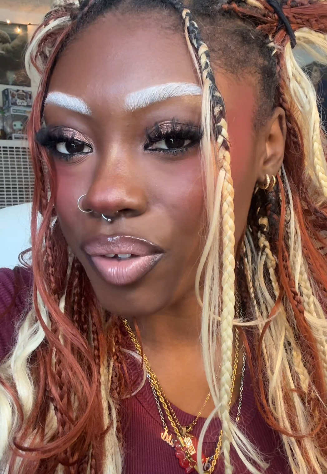 @Paintedbyesther i hope i did it right #fyp #makeupforblackwomen 