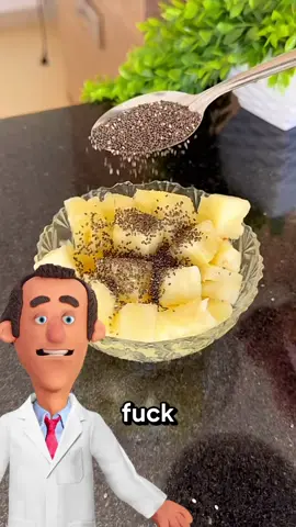 what would happen if you mix chia seeds with pineapple and lemon and drink?
