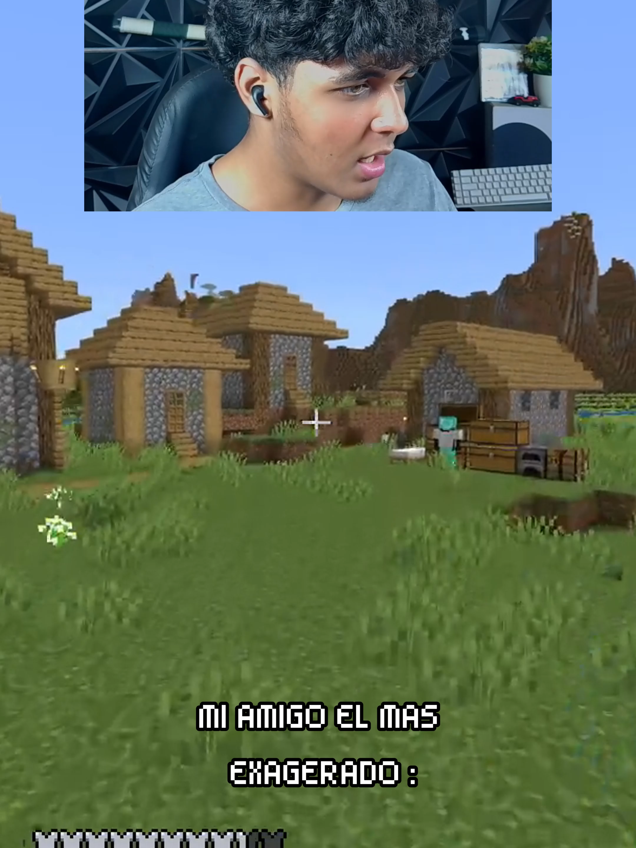LOS ALDENOS... #Minecraft #minecrafters #minecraftbedrock #Humor #minecraftmemes