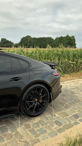 Black elegance 🖤 #fyp #xzyabc #porsche #panamera #caredit 