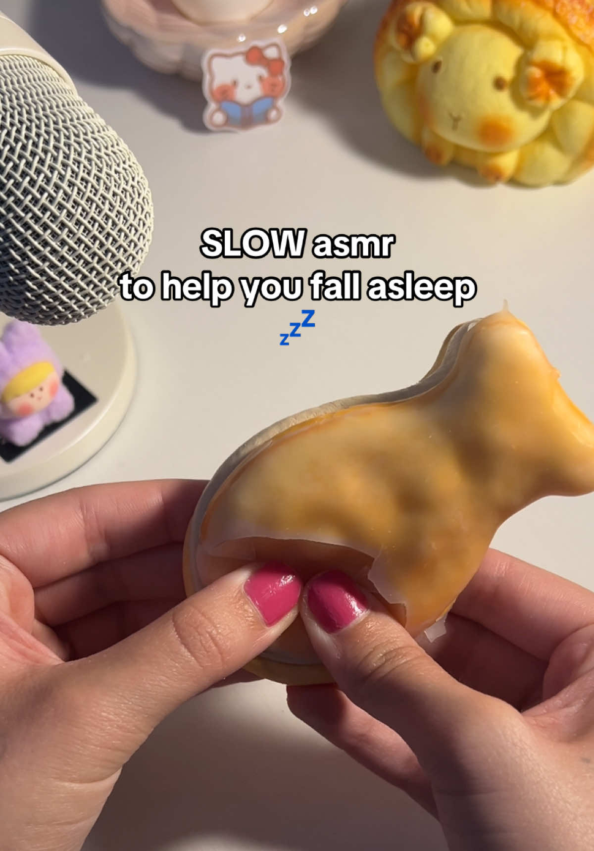 SLOW wax squishy asmr to help you sleep💤  tapping starts at 0:06, scratching starts at 0:22, and cracking starts at 0:41🩵  #asmr #squishyasmr #waxsquishies #waxcracking #waxtapping 