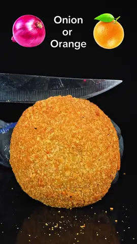 What’s inside ? 🧅or 🍊#satisfying #asmr #fyp