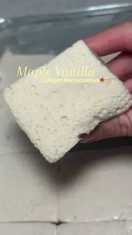 Homemade gut healing marshmallows!! 🤍☁️ Discovered this two years ago from Noelle Kovary this homesteading account on Instagram! Love making fun little treats in my free time that also have health benefits 