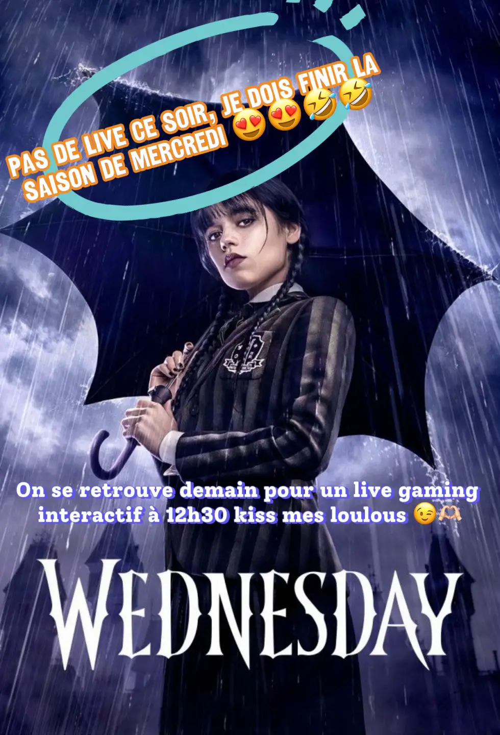 Désolé mais faut absolument que je continue ma série 🤣🤣🤣🤣😍😍😍 mais on se revoit demain midi, passez tous une excellente soirée 😉🫶🏻
