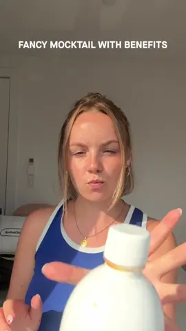 Does your mocktail make your skin glow?  #spoiledchild #drinkswithbenefits #collagen #liquidcollagen #skincare #guthealth #recipe #smoothie #cocktail #mocktail #functional #drink