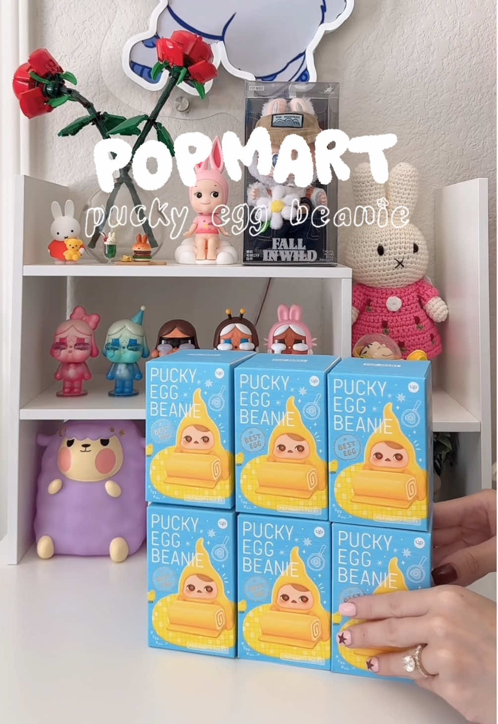 this series is perfect for egg lovers 💛 how do you like your eggs 🍳? @POP MART US  • • • • #POPMARTUS #Pucky #PuckyEggBeanie #popmart #popmartunboxing 