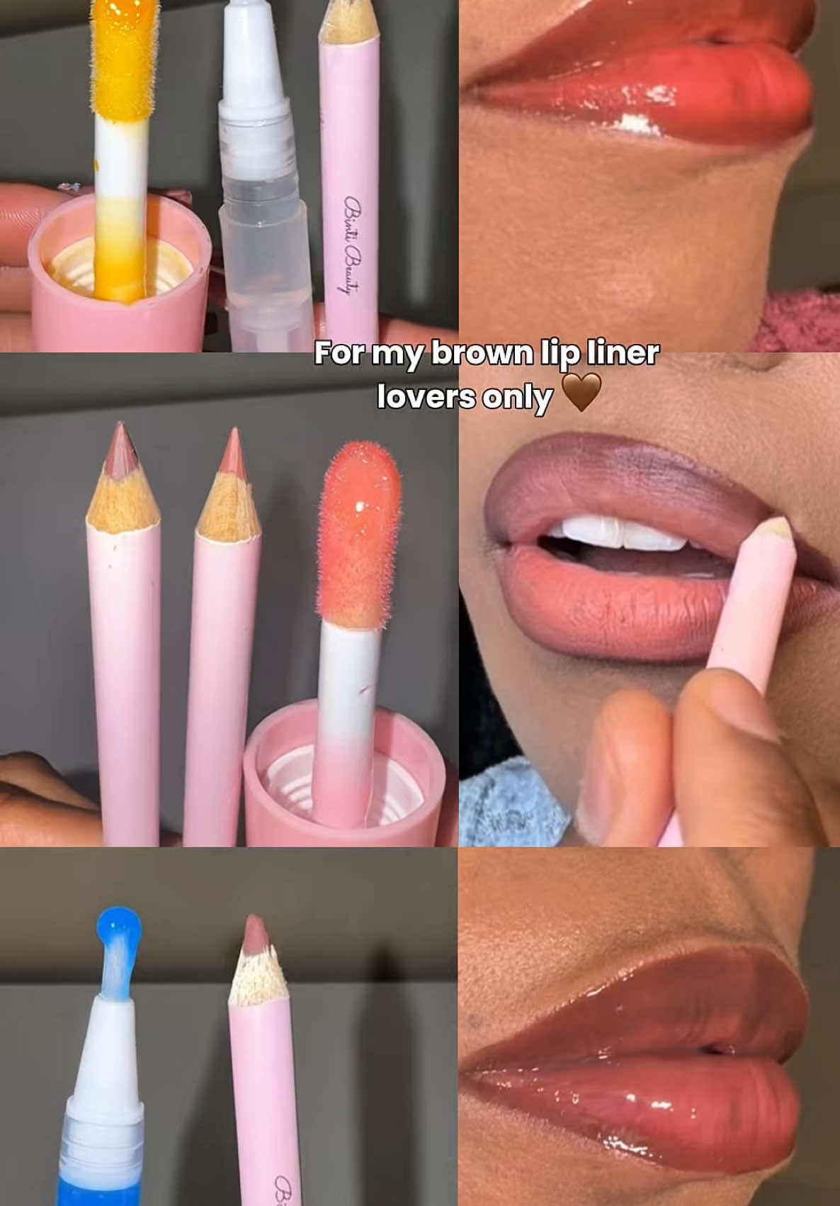 Seriously, if You don’t haves brown lip liner what are you doing? #lipliner #lipcombo #lipmakeup 