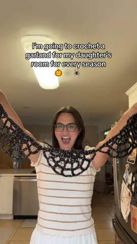 LOVE IT 🕸️ will show it on her shelves soon  #sahm #DIY #crochet #momlife #toddlermom