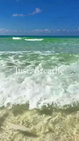 Just. Breathe. 🌊