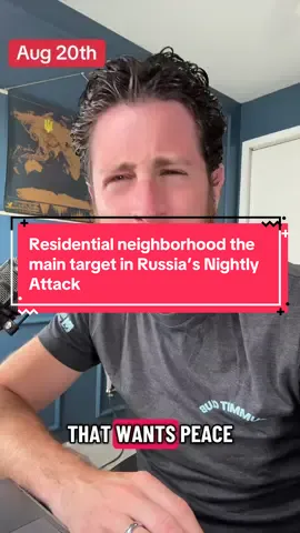 Residential neighborhood the main target in Russia’s Nightly Attack
