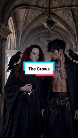 She doesn’t walk alone. Her hand is in his, her fate in his shadow. The crows know what she gave up to hold it. #BookTok #BookTokFYP #FYP #fantasybooktok #darkfantasy
