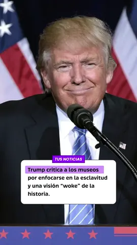 🚨El presidente Donald Trump calificó a los museos, incluido el Smithsonian, de enfocarse solo en la esclavitud y lo que él llama una visión “woke” de la historia. 📌El término “woke” se usa de forma peyorativa para referirse a contenidos o personas que prestan atención a problemas sociales importantes, como desigualdad, justicia racial y social. Trump ordenó revisar los contenidos de los museos antes del 250 aniversario de la Independencia. ✅Crédito: Truth Social/ Wikimedia Commons #DonaldTrump #Smithsonian #Museos #Woke #Historia #EEUU #Noticias