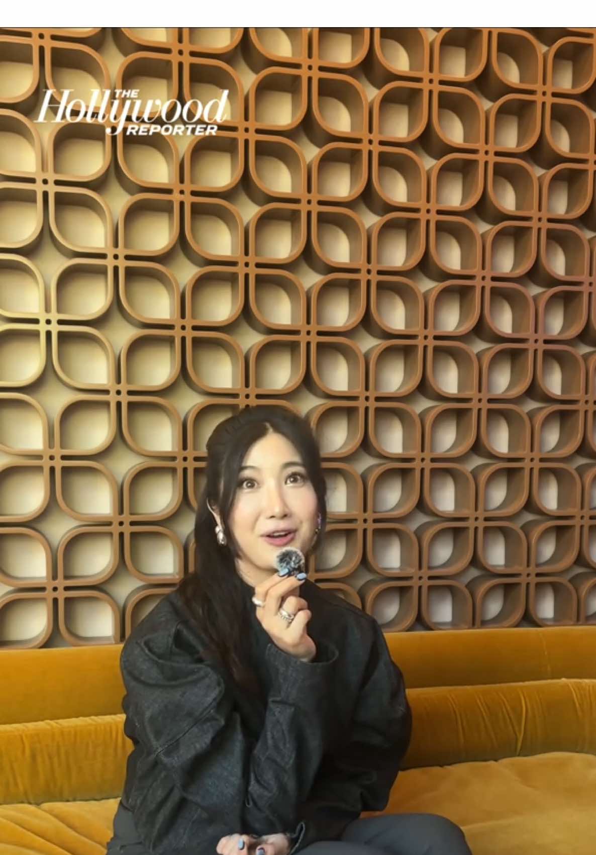 #golden singer and songwriter #ejae shares her reaction to seeing the song from #kpopdemonhunters chart at number one
