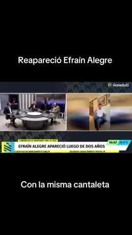🃏REAPARECIÓ EL COMODÍN DEL PARTIDO COLORADO, REAPARECIÓ EFRAÍN ALEGRE Luego de un encierro de 2 años y 15 años de derrotas electorales reapareció Efraín Alegre con la misma cantaleta.  #EnElHorno @Alvaro Mora y @Ricky Alderete hicieron un excelente análisis al respecto 🔥 #paraguay #politica #ANR #PLRA 