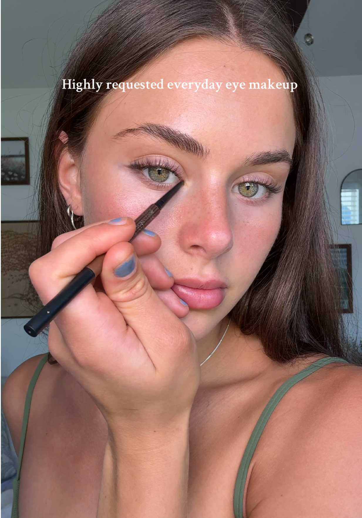 Favorite way to enhance my eyes without mascara 🍀🌸🪷🌱🩷 - - @pradabeauty  @maccosmetics  - - #Eyeliner#eyemakeup#everydaymakeup#glowymakeup#grwm  