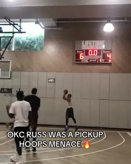 #RussellWestbrook was dominating these runs in 2017 😳 (via @harrington1313/IG) #NBA #basketball 