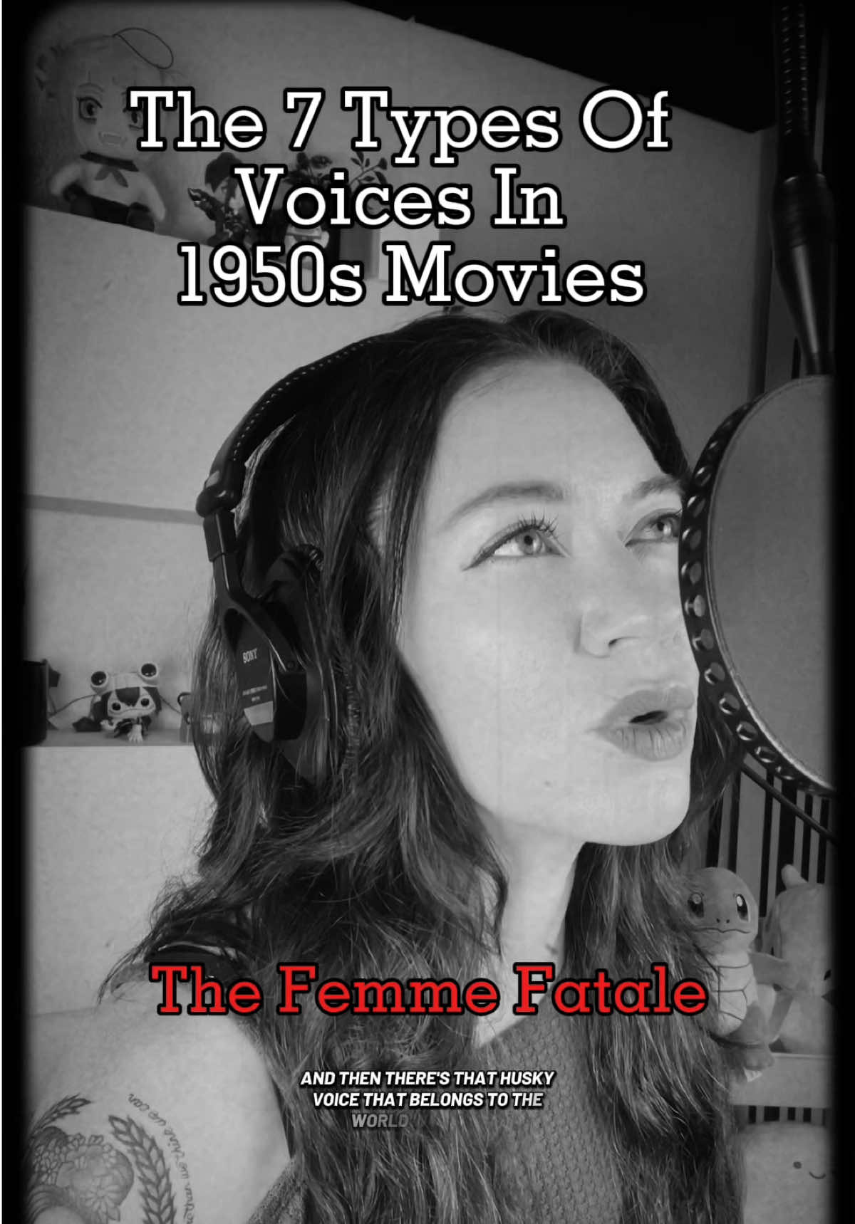 Voice actor doing every classic hollywood voice impression of the archetypes and speech patterns that defined old movies 💕which one is your favorite? What do you want to see next? These characters were brought to life by actors like golden age stars like Joan Crawford, Bette Davis & Rosalind Russell and feature the Wise-Cracking Dame, Dream Girl, Femme Fatale, Ingénue, Continental, Ditz, and Governess I lowkey used to watch Turner Classic Movies all the time as a kid and into my teen years and it further cemented my love of film and cinema. I’d mimic the lines of the actors in the movies I’d watch and even memorize the entire scripts. I particularly loved Bette Davis movies and thought she was an absolute master at the craft. What are some of your favorite classic movies from old Hollywood? #impressions #voiceactor #movies #accent #filmtok 
