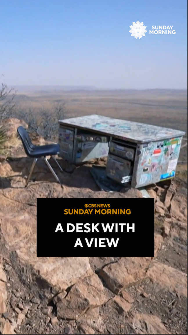 Graffiti-covered, weather-worn, and oddly magical — The Desk on Hancock Hill has been stopping hikers in their tracks for decades, giving them a chance to study the view.
