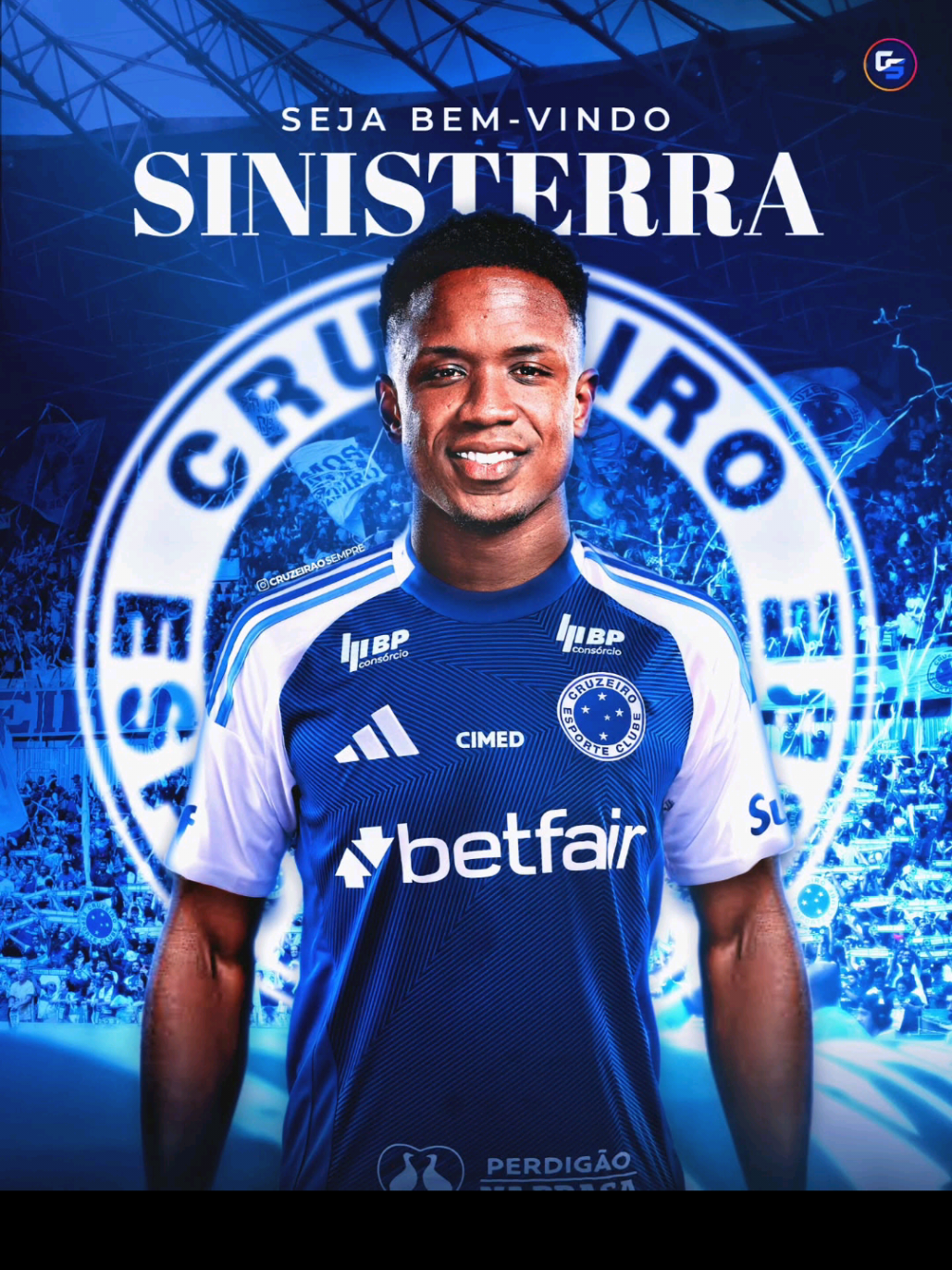Já é realidade! 😜 | Sinisterra No Cruzeiro!💙 . #edit #fyp #football #cruzeiro #cruzeiro 