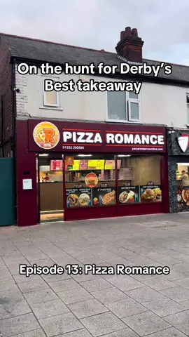 On the hunt for derbys best takeaway, today we’re at @Pizza romance derby episode 13!!! #derby #derbyfood #foodreview #derbyfoodreview #michaelhrustic 