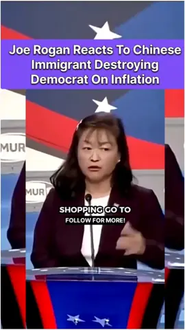 Joe Rogan Reacts To Chinese Immigrant Destroying Democrat On Inflation #democrats #immigrants #jreclips #jre #joerogan #joeroganpodcast #joeroganclips #joeroganexperience #podcasts #chinese 
