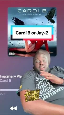 Are yall feeling this new #cardib song or is it just me?!?!? #lyricallycorrectgame #hiphopmusic 
