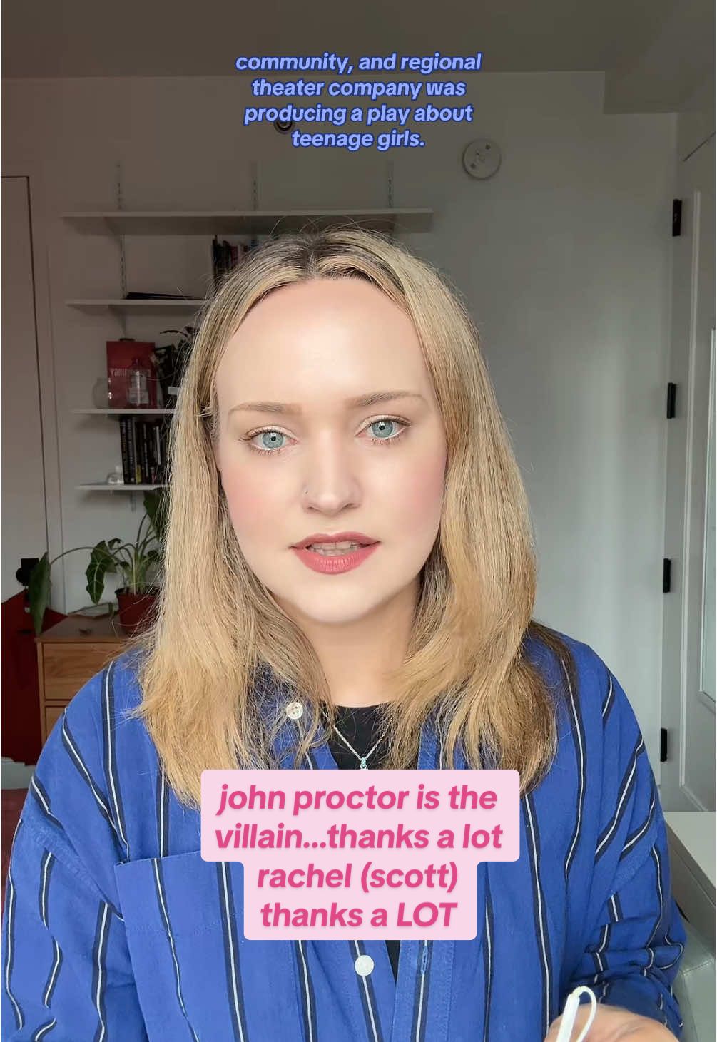 when you really think about it, sarah delappe was kinda like the hallie flanagan of her generation…making a federation of teen girls and orange slices #theatre #theatretok #theatremajor #johnproctoristhevillain #womenintheatre #nyctheatre #broadway #playwright #dramaturgy 