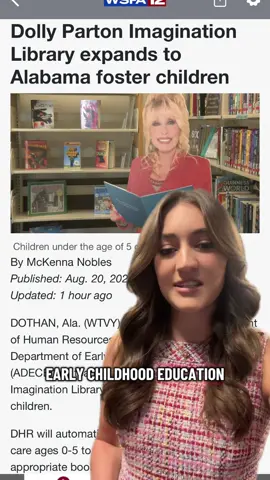 Letters will be sent to foster parents caring for children ages 0-5 #alabama #centralalabama #wsfa #localnewsmatters #news 