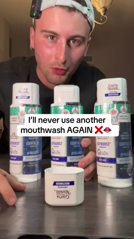 I’ll never use any other mouthwash again #gurunanda #dualbarrelmouthwash #mouthwash #oralhealth #phbalance @Puneet Nanda bridge the gap @Elizabeth 