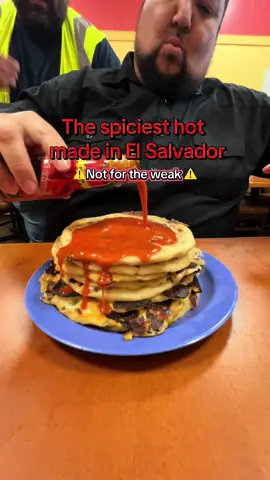 Would you try the spiciest hot sauce ever made in El salvador? NOT FOR THE WEAK! @trompadechucho 