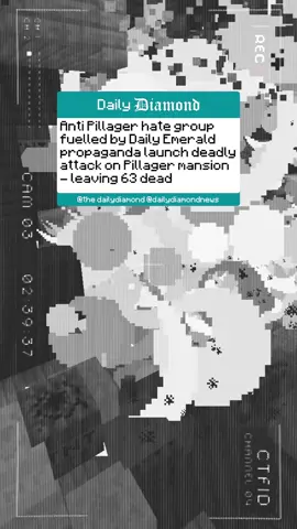 Pillager Lives Matter #dailydiamond #Minecraft #minecraftmemes #news 