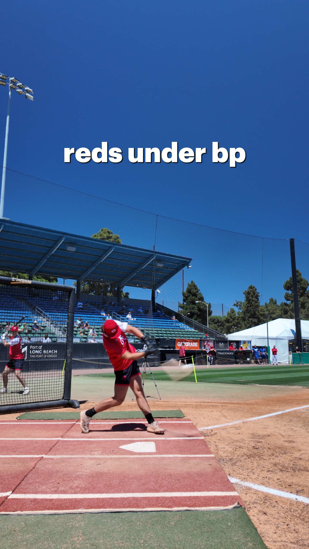 Reds Underclass Batting Practice #ACGames25 